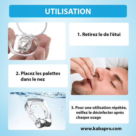 Dispositif Anti-Ronflement en silicone - 01 Acheté = 01 Offert